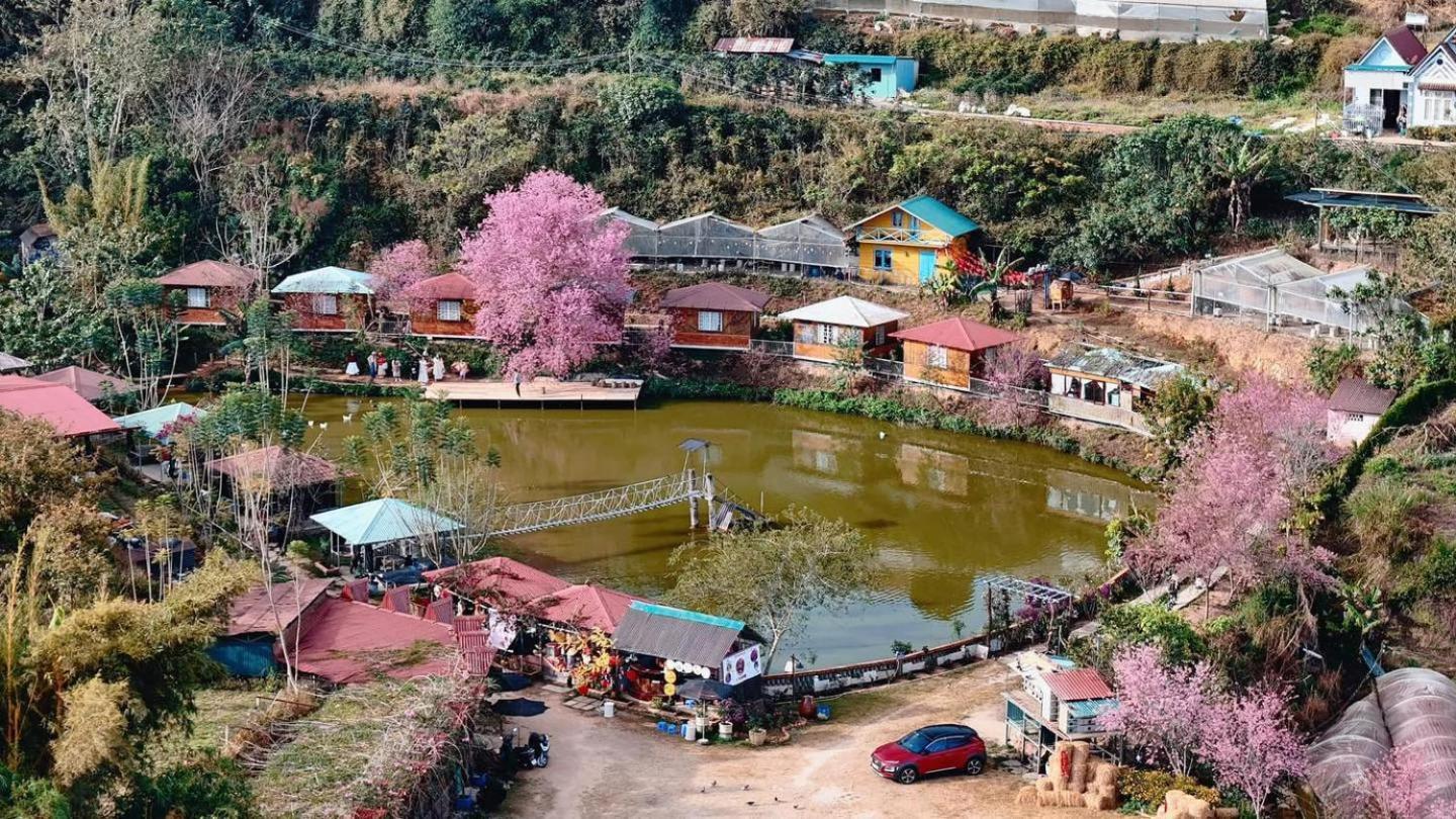 Nha Ben Ho - Da Lat Homestay Eksteriør billede